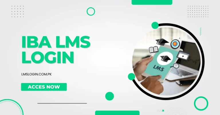 IBA LMS Login – Institute of Business Administration