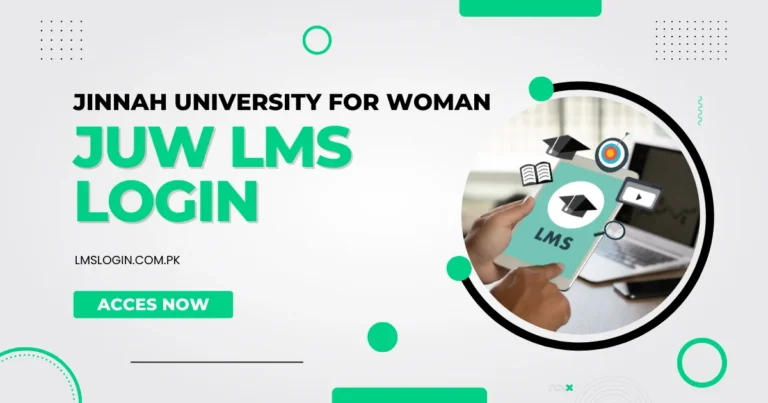 JUW LMS Login – Jinnah University for Women