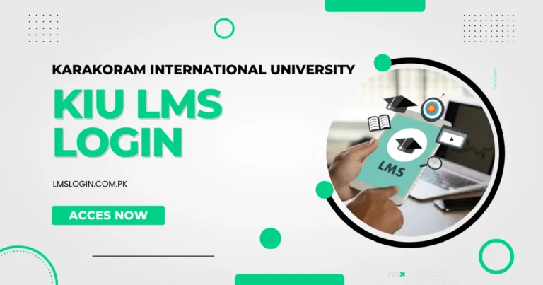 KIU LMS Login – Karakorum International University