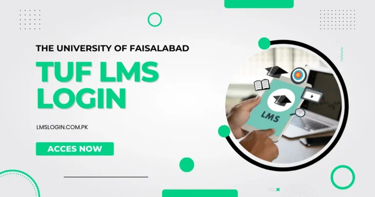 TUF LMS Login – The University of Faisalabad