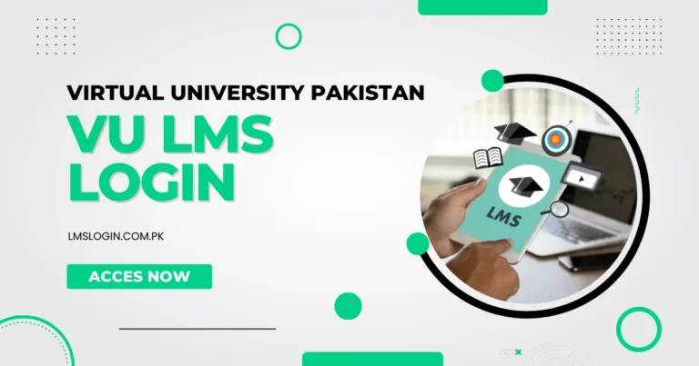 VU LMS Login – Virtual University of Pakistan