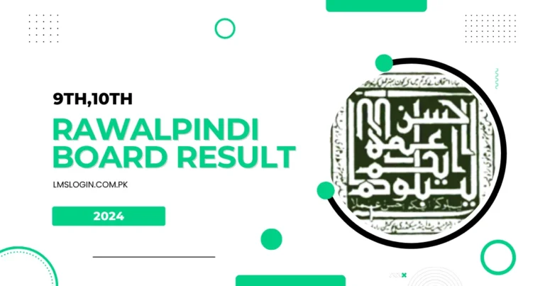 How to Check 9th/10th Rawalpindi Board Result