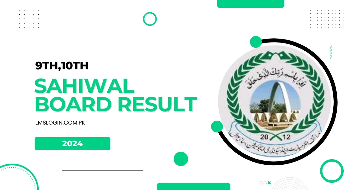 Sahiwal Board Result 2024