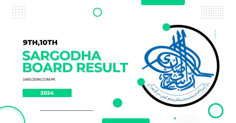 How to Check 9th/10th Sargodha Board Result