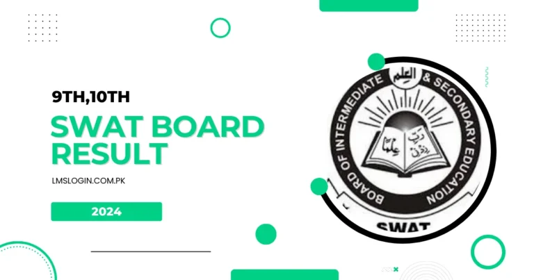 How to Check 9th/10th Swat Board Result